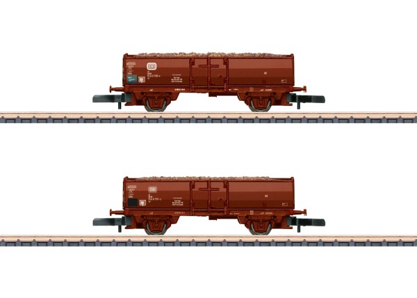 Z Güterwagen-Set mit Rübenbeladung DB Ep.IV