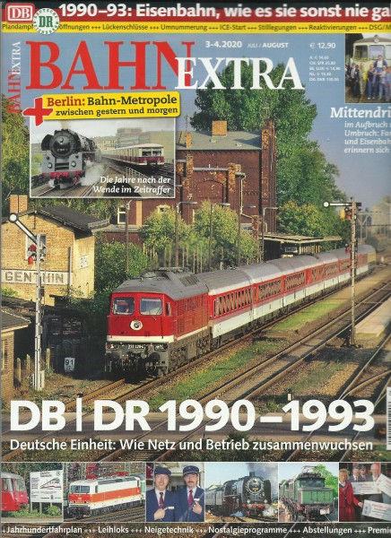 Heft DB - DR - 1990-1993 - Wie Netz und Betrieb zusammenwuchsen