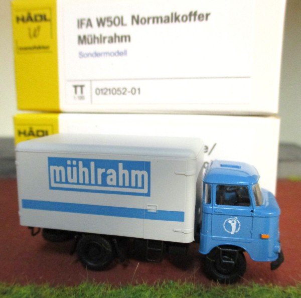 TT WIEMO/ MBS-R EXCLUSIV W50L Koffer-LKW 'VEB Molkerei Mühlhausen'