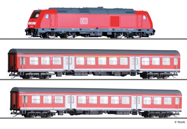 TT Startset BR245 + 2x NV-Wagen DBAG ANALOG