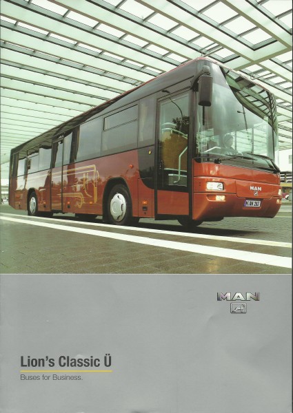 Heft 2004 Prospekt - MAN - Lion's Classic - Buses for Business
