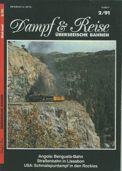 Buch Dampf & Reise / Ü.B. Nr. 028 Benguela-Bahn, Lissabon, Rockie-Mountains