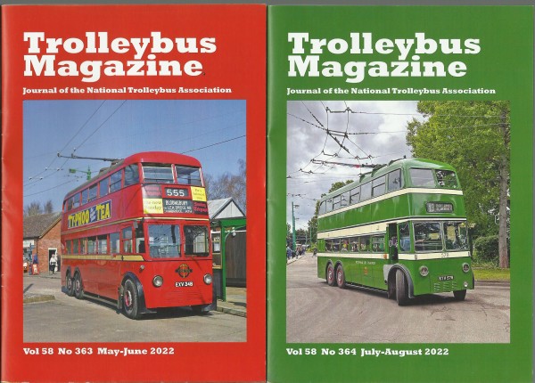 Heft 2022 Konvolut Trolleybus Magazine