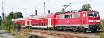 TT Ellok BR111.003 DBAG-Ep.6 verkehrsrot Scherenbügel