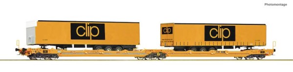 H0 Doppeltaschen-Gelenkwagen T3000e, CLIP -6