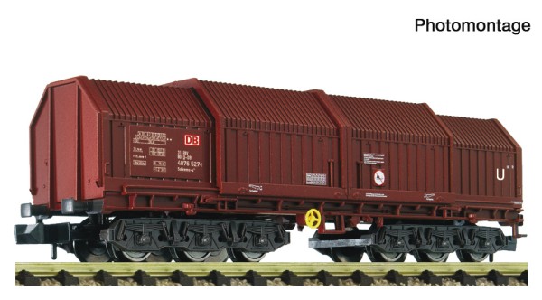 N Teleskophaubenwagen/6-a. Sahims DBAG-5 braun