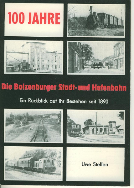 Buch Die Boizenburger Stadt- und Hafenbahn - Ein Rückblick auf ihr Bestehen seit 1890