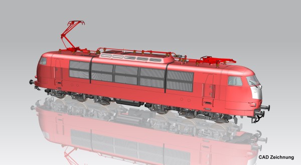 H0 Ellok BR 103.2 langer Rahmen DBAG-V orientrot ANALOG