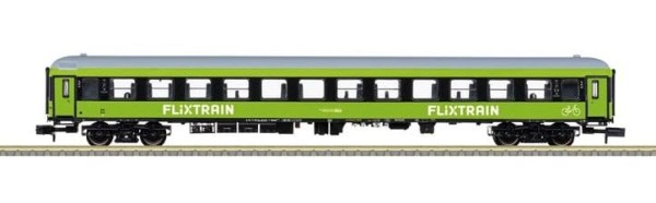 N Fixtrain Reisezugwagen 2.Klasse Bmmdz Ep.VI grün/schwarz MHI-Sonderprodukt