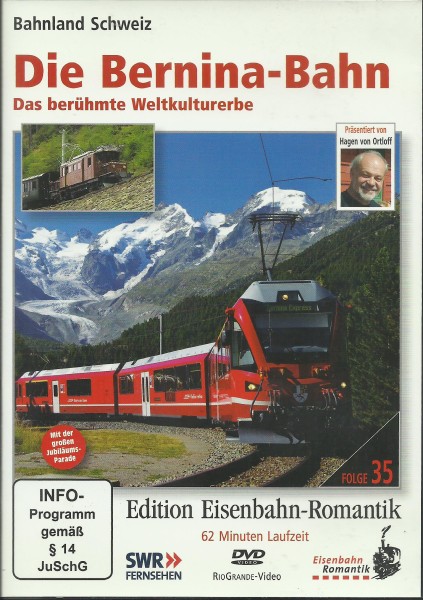 DVD: Die Bernina Bahn - Das berühmte Weltkulturerbe