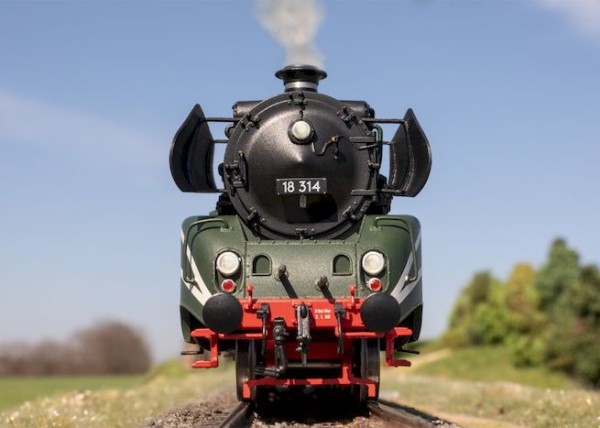 H0 Dampflok 18.314/Öl DDR-III grün SOUND
