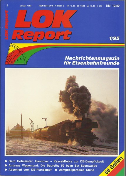 Heft 1995 Jahrgang Lok-Report