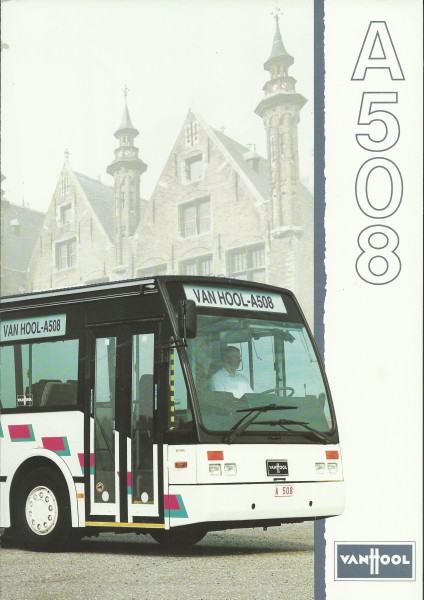 Buch Prospekt VAN HOOL A508