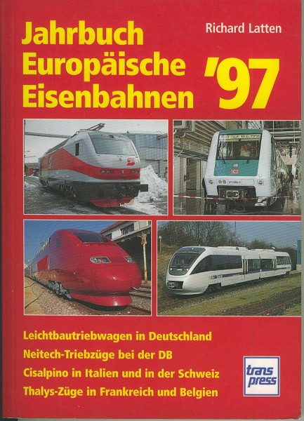 Buch Jahrbuch europäische Eisenbahnen 97
