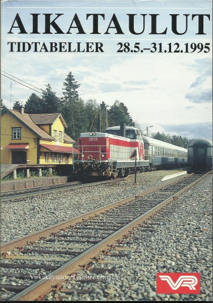 Buch 1995 Kursbuch VR (Finnland) Sommer Aikataulut - Suomen kulkuneuvot