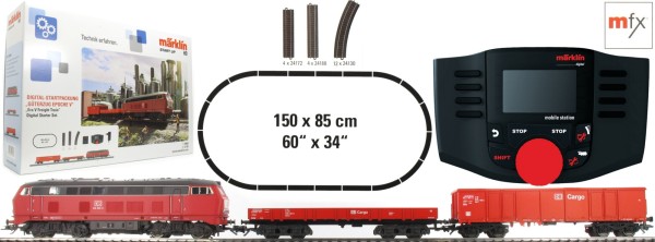 H0 Startset Güterzug DBAG-5 MS-DIGITAL