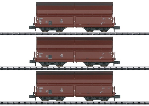 N Güterwagen-Set 'Kokstransport' Teil 3 DB Ep.IV