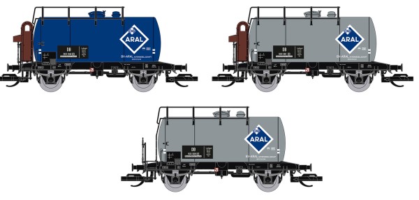 TT Kesselwagen-Set Deutz Aral, DB Ep.III 3-tlg DB Ep.III