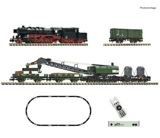 N z21 start Digitalset: Dampflokomotive BR 051 mit Kranzug, DB Ep.4
