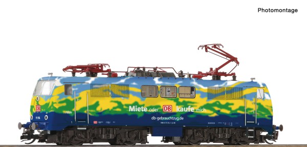 TT Ellok BR 111.074 DBAG-6 'Miete mich' bunt ANALOG