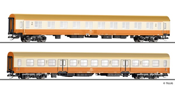 TT Städte-Express-Wagenpaar 1x1.Kl./1x2.Kl. DR-4