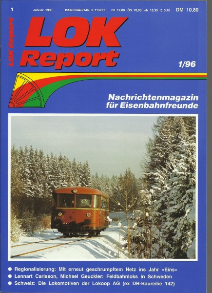 Heft 1996 Jahrgang Lok-Report