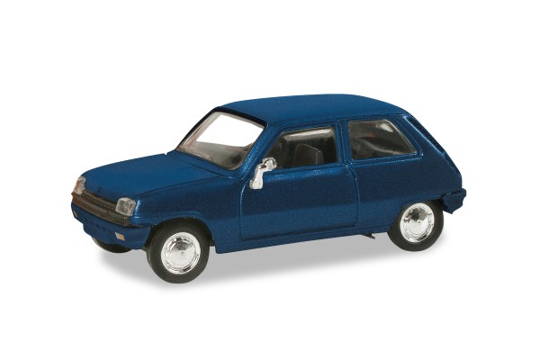 87 Renault R5, blaumetallic