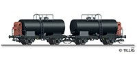 TT Güterwagenset der DR 2x Kesselwagen Zr Ep.III