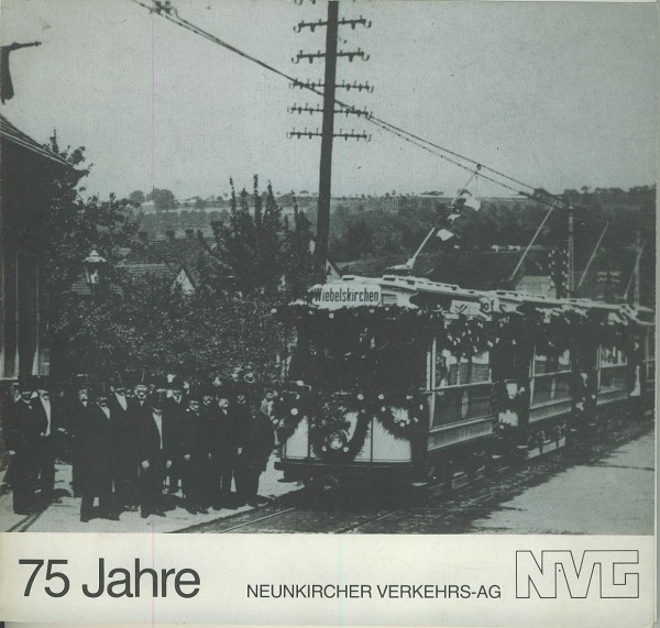 Buch 75 Jahre NVG - Neunkircher Verkehrs-AG 1907-1982