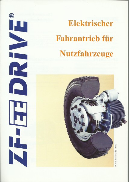 Heft ZF - Prospekt ZF-EE-Drive - Elektrischer Fahrantrieb für Nutzfahrzeuge