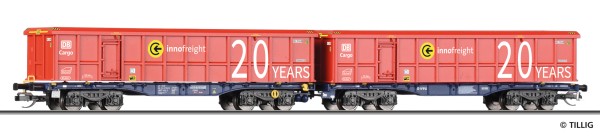 TT Inno-Doppeltragwagen/2x4-a. VTG-6 rot