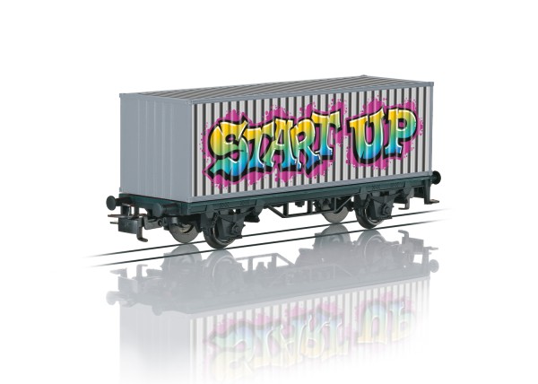H0 Märklin Start up - Containerwagen Graffiti Ep.VI