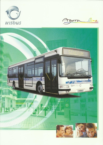 Prospekt 2004 Irisbus - Agoraline Datenblätter: Moovy - GX127 - Standard