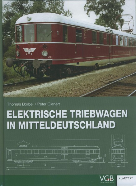 Buch Elektrische Triebwagen in Mitteldeutschland