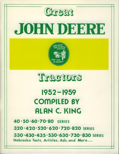 Buch Great John Deere Tractors 1952-1959