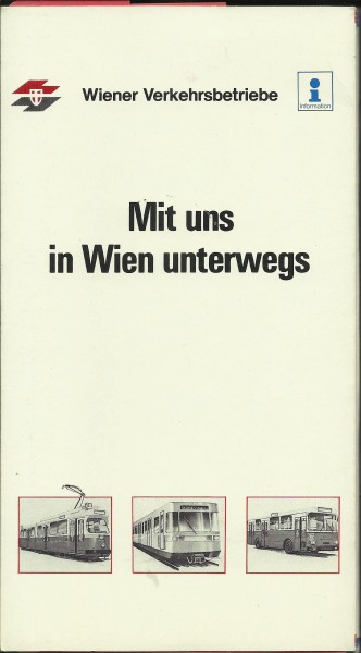 Buch Umsteighilfe - Wiener Verkehrsbetriebe - Mit uns unterwegs