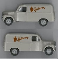 120 WIEMO EXCLUSIV Framo grau mit Sonderdruck 'VEB Halloren' 120 WIEMO EXCLUSIV Framo grau mit Sonderdruck 'VEB Halloren'