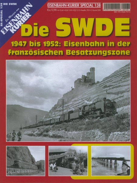 Heft Die SWDE - 1947 bis 1952 - Südwestdeutsche Eisenbahnen