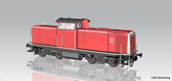 HO Diesellok BR213 DBAG-5 orientrot SOUND