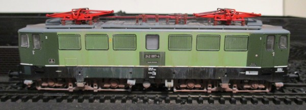TT WIEMO EXCLUSIV Ellok BR 242.097 DR Ep.IV 'Holzroller' gealtert
