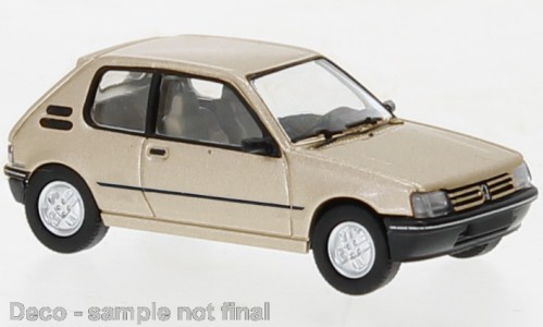 87 Peugeot 205 metallic beige, 1984,