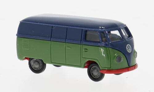 87 VW T1a Kasten, blau/grün -Economy-