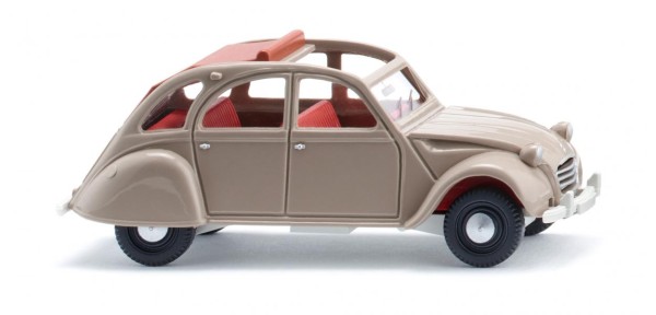 87 Citroën 2 CV - olivgrau