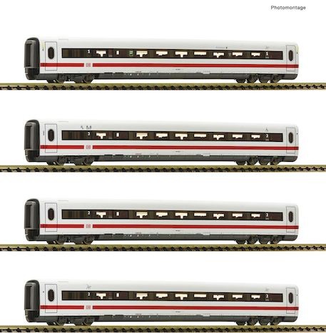 N Ergänzungswagen-Set ICE-2 BR402 DBAG-6 4-tlg.