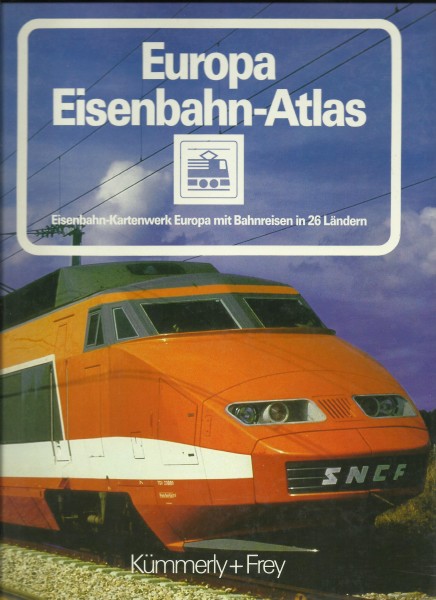Buch Europa Eisenbahn-Atlas - Eisenbahn-Kartenwerk Europa