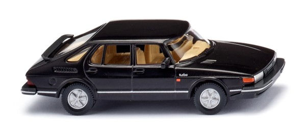 87 Saab 900 Turbo - schwarz