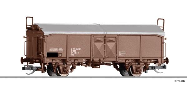 TT Hubschiebedachwagen/2-achsg. ÖBB-4 braun