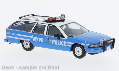 87 Chevrolet Caprice Station Wagon 1991, NYPD - Police,