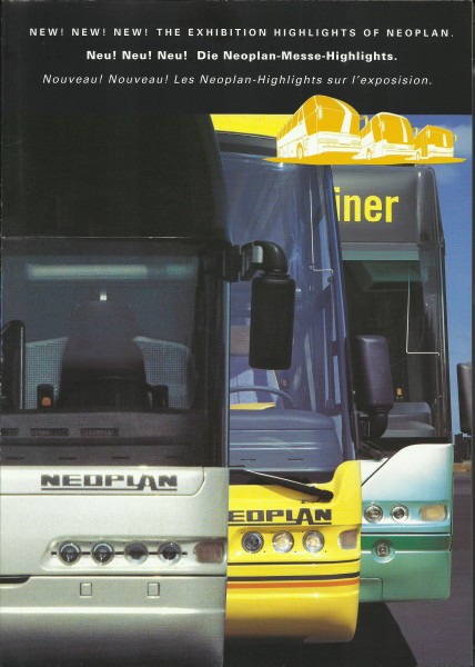 Heft 1998 Prospekt - NEOPLAN - IAA'98 Neu! - Die Neoplan-Messe-Highlights.