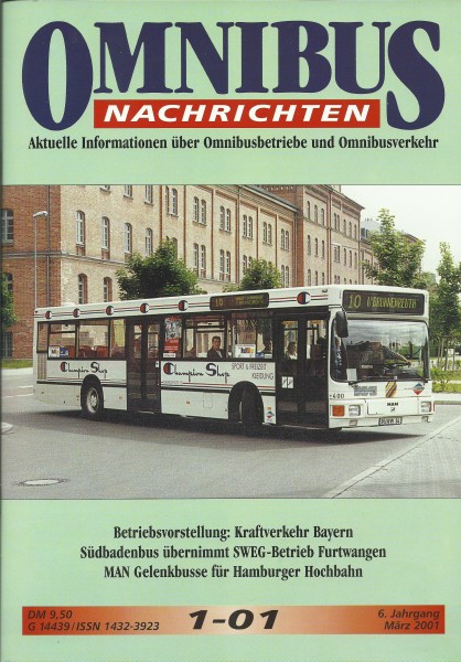 Heft 2001 Jahrgang Omnibus Nachrichten